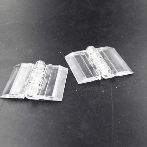 50PCS Acrylic Hinge 30x33mm , perspex Transparent Hinge , Plexiglass Hinge , organic glass hinge ,furniture accessory
