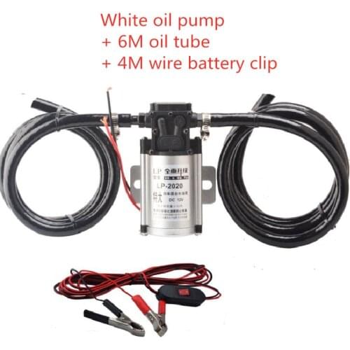 Automobile Truck 12v24v Oil Pump Tank Oil Pump Since Suction Motor-driven Oil Pump Gasoline Diesel Oil Water Pump