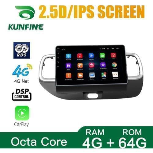 Car Radio For HYUNDAI VENUE 19-20 RHD Octa Core 1024*600 Android 10.0 Car DVD GPS Navigation Player Deckless Car Stereo Headunit