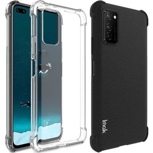 IMAK Airbag Case For Huawei Honor View 30 View30 Pro Drop resistance Soft TPU Silicone Clear Transparent Cover