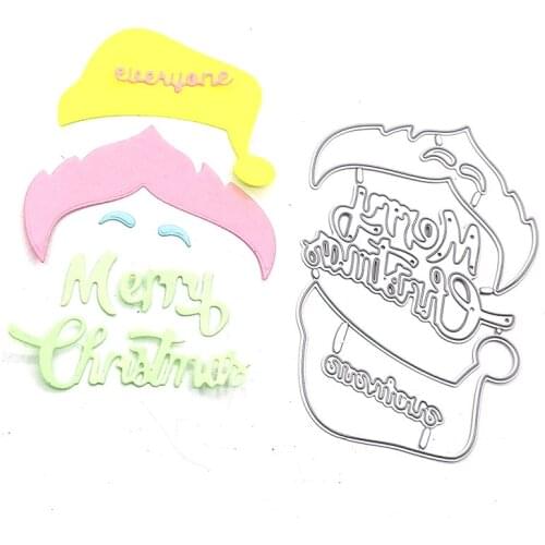 Julyarts Christmas Letter Metal Cutting Dies For Scrapbooking New 2021 Mold For Embossing Stencil For Handwork Creative New Dies