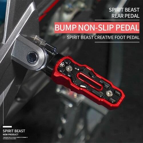 Spirit Beast 150nk Rear Pedal Modified Motorcycle Accessories 250nk Creative Decorative Motor Pedal 400nk Widened Non-slip Pedal