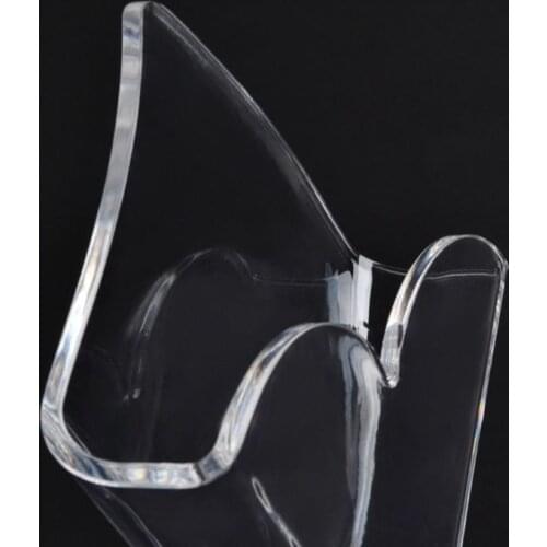 M17D Clear Acrylic Napkin Holder Paper Serviette Dispenser Decorative Tissue Rack Box for Home Bar Hotel Dining Table Kitchen