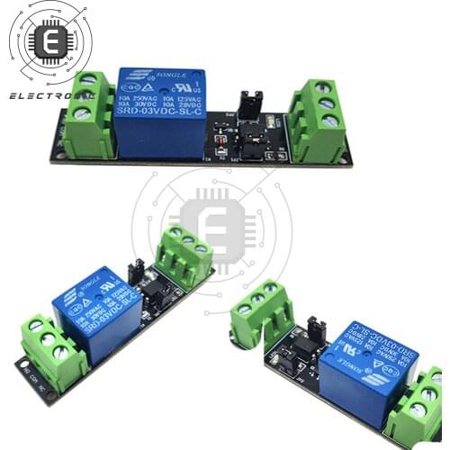 DC 3V 1 Channel Relay High Level Driver Module Optocoupler Relay Module Isolated Drive Control Board For Arduino
