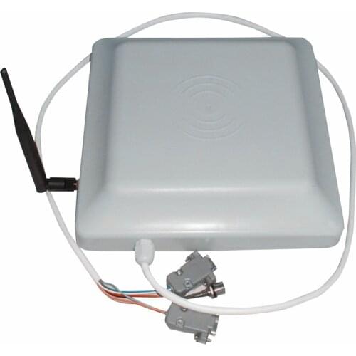 6 meter uhf rfid reader with WIFI module 902- 928 built-in 8 dBi antenna + Free SDK source code ISO18000-6C/ 6B