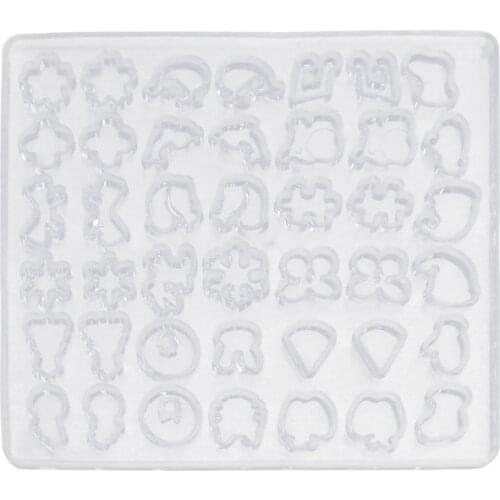 DIY Silicone Ear Stud Earring Mold Jewelry Pendant Epoxy Resin Casting Mould Making Tool Craft Decorative