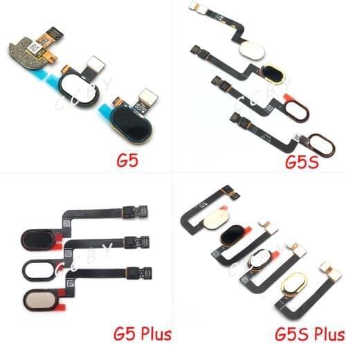 Fingerprint Reader Touch ID Sensor Return Key Home Button Flex Cable For Motorola Moto G5 G5S Plus
