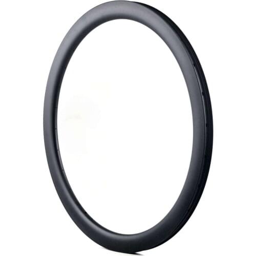 Special Price 25mm Wide 38mm Deep Toray Carbon Road Bike Tubeless Rims With Disc Brake With 3K Matte Finish