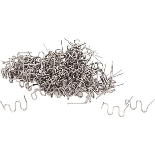 100x Standard Pre Cut 0.8mm Wave Type Staples for Car Bumper Repair Welder