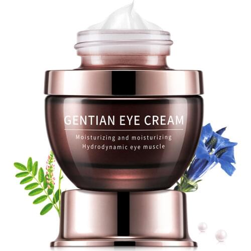 Gentian Essence Eyes Creams Fades dark circles Anti-Puffiness Anti-Aging Moisturizing Repair eye lines Wrinkle Creams Eyes Care