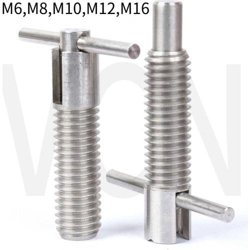VCN235,HAND-RETRACTABLE PLUNGERS, STAINLESS STEEL WITH LOCKING AND NUT ,Pull Pin ,Index Bolts ,Indexing Plunger In Stock