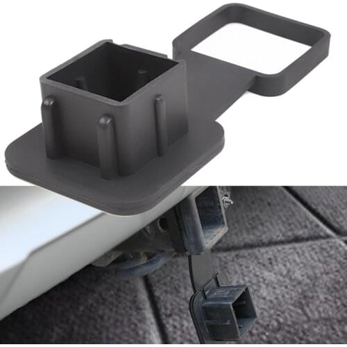 Car Protective Cover Dust-proof Plug Square Mouth Trailer Hook Plug Cap 2 Inch 51mm Traction Cover Auto Modification Parts