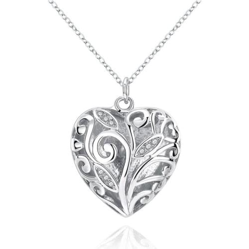 Silver Plated Jewelry Silver Plated Necklace For Women Unisex Necklace Mme collier Classic jewelry
