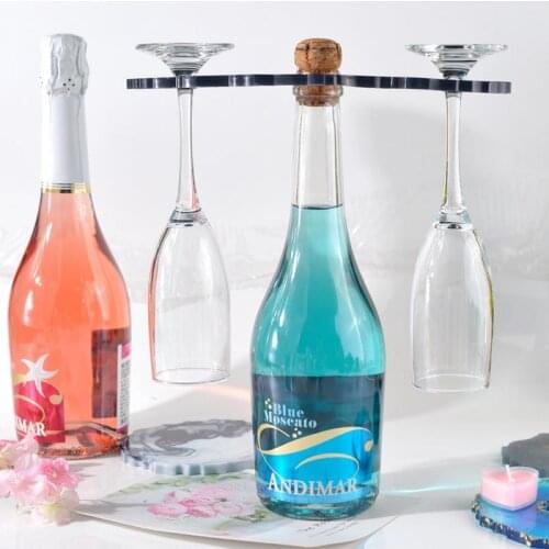 1 Set Cup Holder Mold Wine Rack Mould Crystal Resin Coaster DIY Coaster Wine Tray Crystal Epoxy Mold