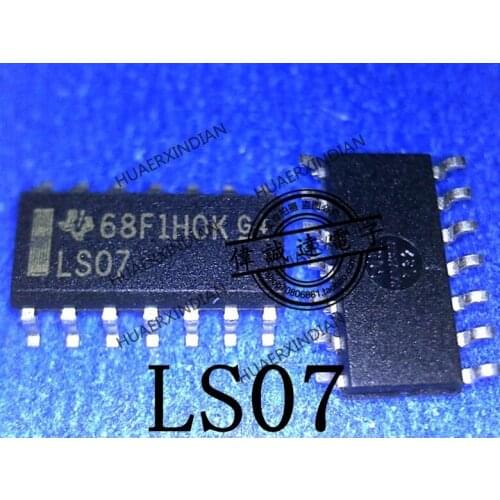 1Pieces new Original SN74LS07DR SN74LS07D type LS07 SOP14 In stock real picture