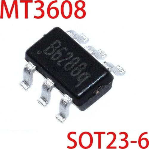 10PCS MT3608 SOT23 FM3608 3608 SOT23-6