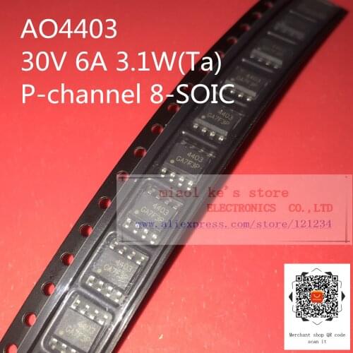 [50pcs] AO4403 AO4403L AO4404B AO4404BL AO4405 AO4405L AO4406 AO4406A AO4407 AO4407A AO4407L 4403 4404B 4405 4406A 4407A