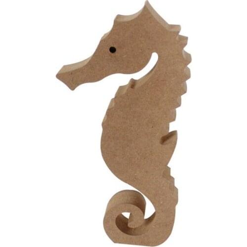 Wood Seahorse Trinket CODE: F65 paintable decorative objects декоративные предметы под роспись