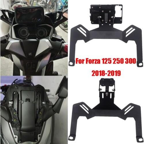 For Honda Forza 125 250 300 2018 2019 Motorcycle Accessories Windshield Mount Navigation Bracket GPS Smartphone Holder Fit