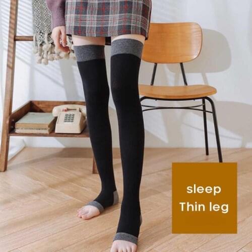 Knee Socks Women Cotton Thigh High Over The Knee Stockings Warm Long Stocking women Sexy Medias winter