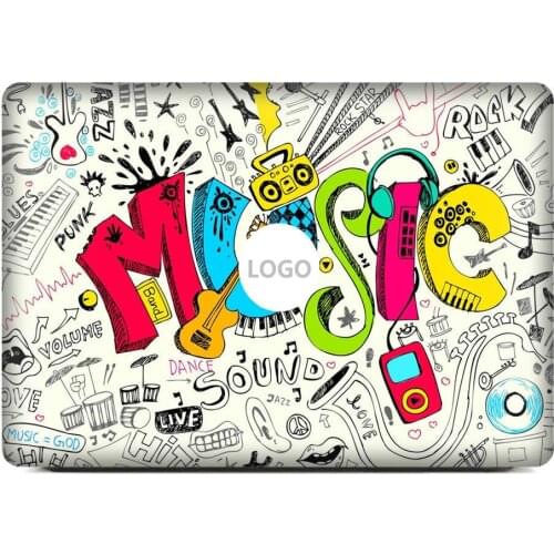 Graffiti Style Laptop Decal Vinyl PVC Skin Sticker For Macbook Air Pro 12" 13" 15 16" A1465 A1398 A1502 A1425 A1369 A1707 A1706