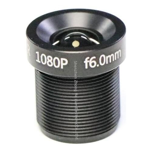 CCTV Camera 6mm Lens 1080P 53 Degree MTV M12 x 0.5 Mount Infrared Night Vision Lens For CCTV Security Camera