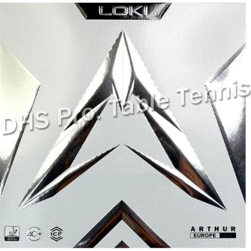 LOKI Arthur EURO Sticky and Diamond Non-sticky Carbon Sponge Pips In Table Tennis Rubber Ping Pong ITTF Approved Super Redound