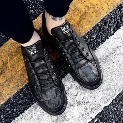 Mens shoes winter brand warmth plus velvet comfortable waterproof fashion simple lightweight black outdoor lace-up casual shoes