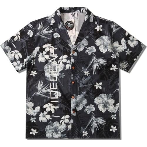 Mens Oversize Hawaiian Shirts Floral Printed Turn-Down Collar Polo Shirt Unisex HipHop Streetwear Holiday Male Tropical Tops