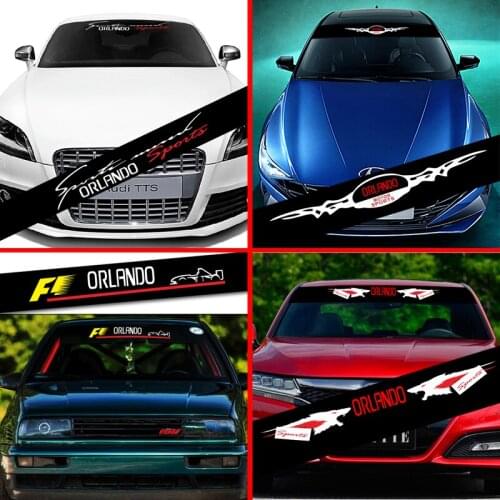 For Chevrolet Orlando Car Front Windshield Prevent Sunlight Reflection Stickers Decoration Decals Styling Parts Accessories