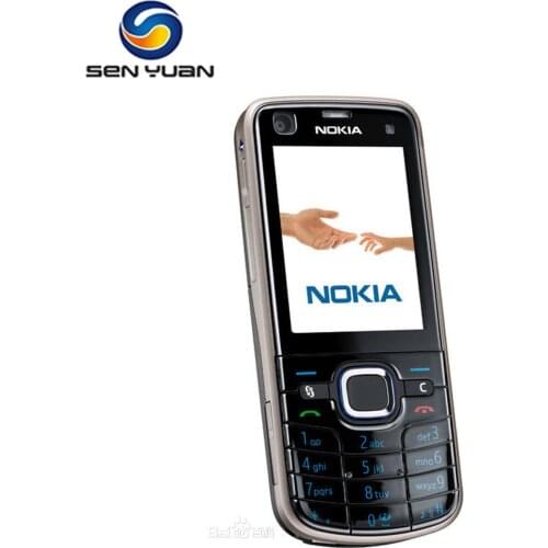 Original Nokia 6220 Classic Mobile Phone A-GPS 3G 5MP Camera 6220c Cell Phone Free Shipping