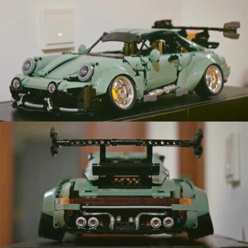 NEW IN STOCK 964 RWB Targa Racing Supercar Rauh Welt Compatible LepinBlocks Building Blocks Bricks Toys Gifts Porscher 91 1 GT