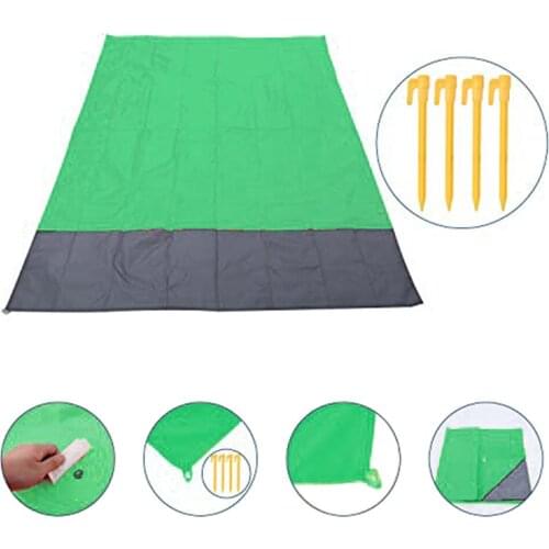 Waterproof Beach Blanket Outdoor Portable Picnic Mat Camping Ground Mat Mattress Camping Camping Bed Sleeping Pad 2021 Hot Sell
