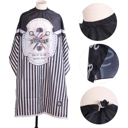 Adult Salon Hairdressing Cape Hairdresser Hair Cutting Gown Barber Cape Hairdresser Cape Gown Cloth Waterproof Hair Cloth
