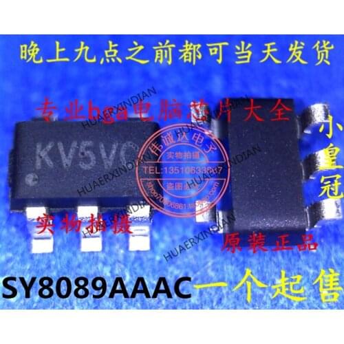 1Pieces new Original SY8089AAAC SY8089A KV5VC KV SOT23-5 In stock real picture