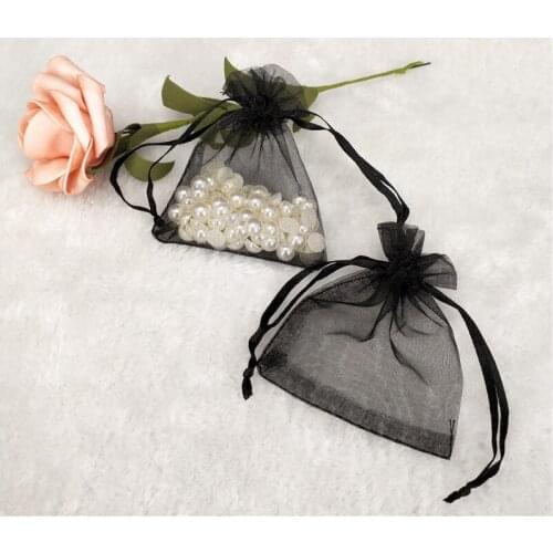 100pcs Fashion Wedding Gift Packing Bags Drawable Organza Bags Wedding Candy Gift Decoration 5Z
