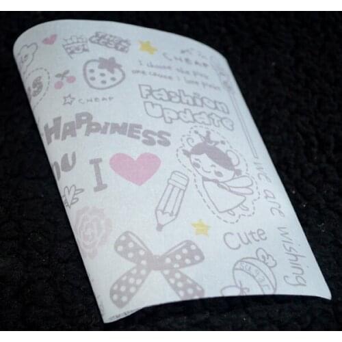 200PCS 15x21cm & 21x29cm Printed Wax Wrapping Paper Handmade Soap Wrapping Paper Soap Packaging Paper Gift Paper Wintersweet