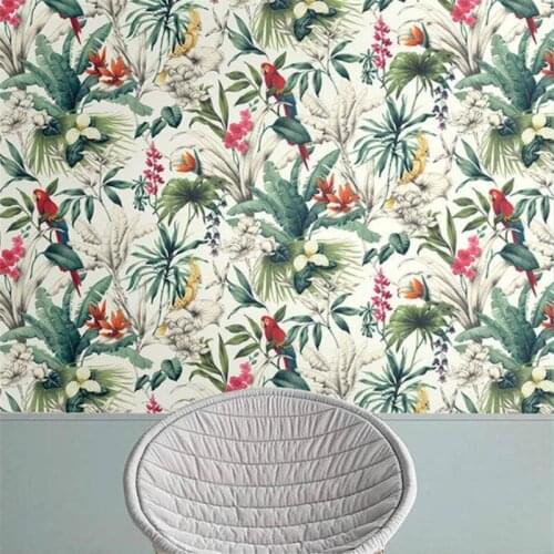 Beibehang Custom 3D Wallpaper Modern Tropical Rain Forest Plant Leaf Photo Murals wallpapers Living Room Bedroom Wall Painting