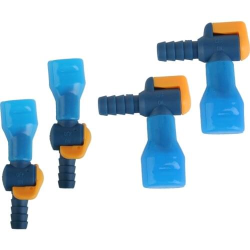 4pcs Outdoor Hydration Pack Water Bladder Bag Valve Nozzle Mouthpiece With Replacement Mouth Piping Nozzle