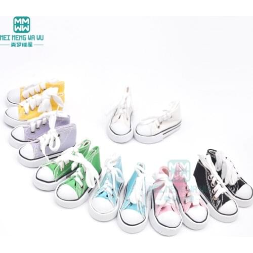 Doll accessories for 45cm American doll and new born doll shoes Sports shoes casual shoes sneakers