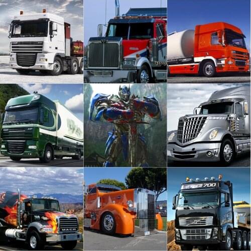 5D DIY Diamond Painting Car Truck Diamond Embroidery Rhinestone Picture Mosaic Sale Home Decor Kids Birthday Gift