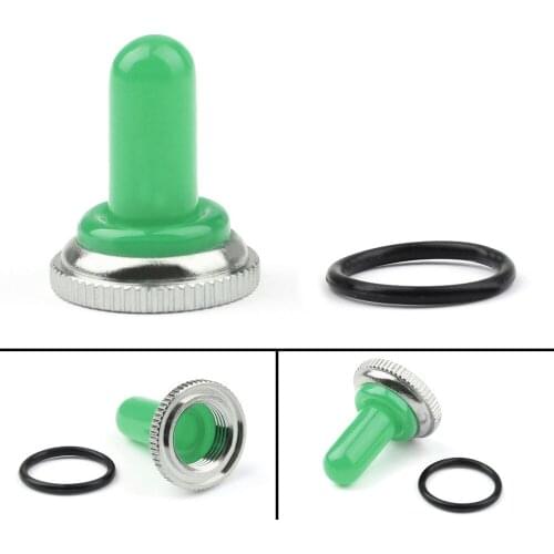 Areyourshop Auto Car Toggle Switch Boot 12mm Rubber Waterproof Cover Cap T700-2 Wholesale Switch Covers
