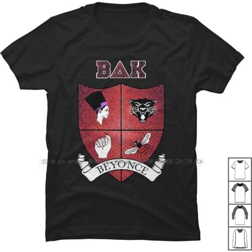 Bak Beyonce T Shirt 100% Cotton Illustration Popular Trend Tiger Some Logo Fun End Bee Me Go Ba