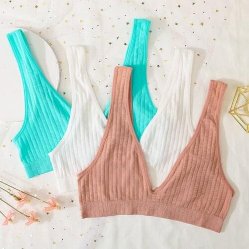 Seamless Bra Top Low Back Bras For Women Underwear Push Up Bra Brassiere Bralette Wire Free Unlined Underwear Sexy Lingerie