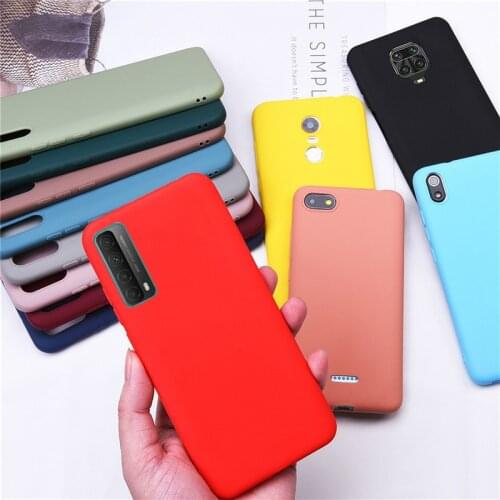 For Huawei P Smart 2021 Case Silicon Back Cover Phone Case For Huawei PSMART 2021 Soft Case P Smart 2021 6.67" Coque bumper Bag