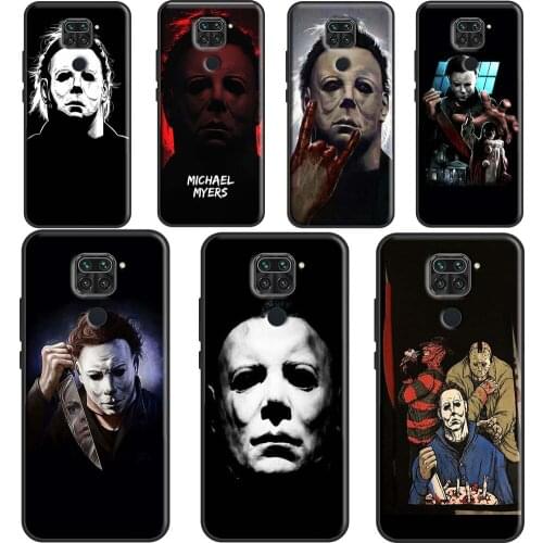 The Curse Of Michael Myers Horror Case For Xiaomi Redmi Note 10 Pro Note 7 9 8 Pro Note 9S 8T Cover For Redmi 9T 9C 9A 7A 8A