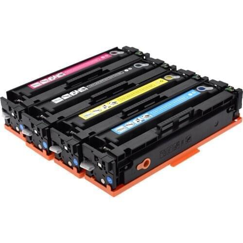 CNLINKCLR 203A CF540A CF541A CF542A CF543A CF540 540A Compatible Toner Cartridge use in Color LaserJet Pro M254 MFP M281