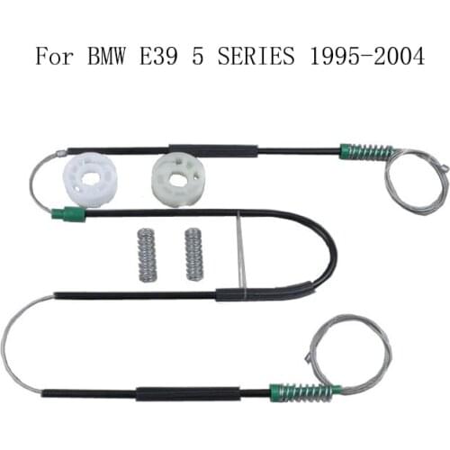 For BMW E39 5 SERIES 1995-2004 Power Electric Car Window Regulator Repair Kit Set Rear Left or Right
