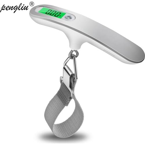 50kg x 10g Digital Electronic Luggage Scale Portable Scale Weight Balance suitcase Travel Backlight Hanging Steelyard Hook scale