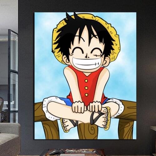 Print Home Decor Painting Anime Kikis Delivery Service Picture Wall Art Modular Canvas Watercolor Poster For Bedside Background